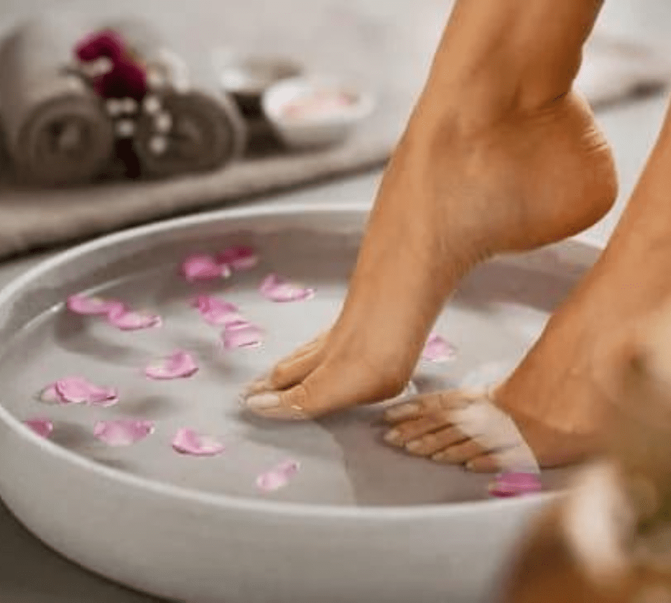 best ladies parlor in rajiv nagar fresh look beauty salon offering the best pedicure service